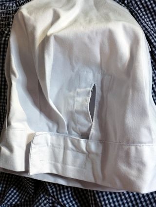 Uniforme de cocina manga larga