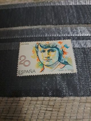 sello de Maria de Maeztu(1989)
