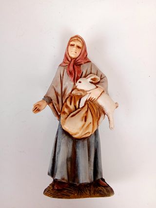 Figuras de Belén Landi Moranduzzo escena conejos