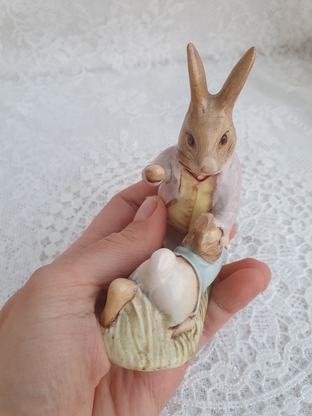 Figurina Benjamin Bunny & Peter Rabbit Beswick