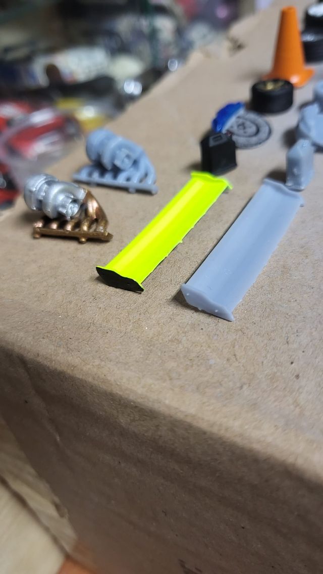 piezas 3d resina maquetas miniaturas fabrico slot