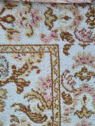 alfombra vintage.