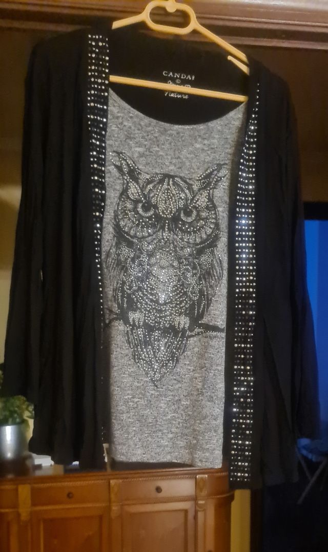 camiseta-chaqueta mujer