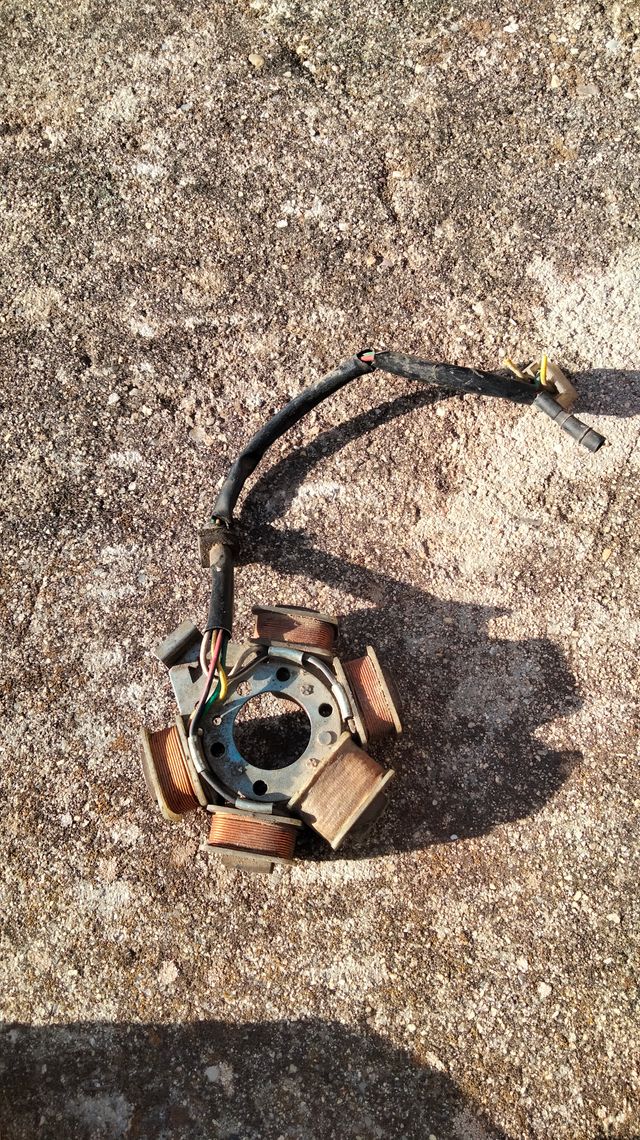 Encendido moto clásica