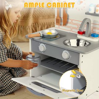 cocina de juguete de madera