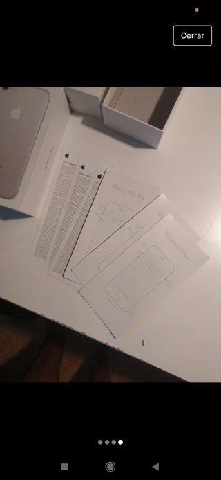 2 CAJAS IPHONE 6 Y 7