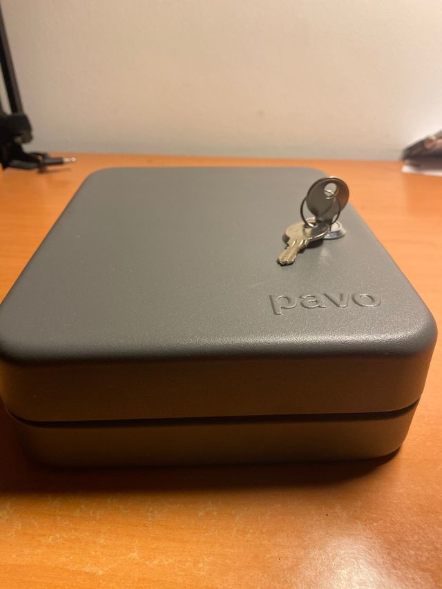 Caja de Acero inoxidable PAVO