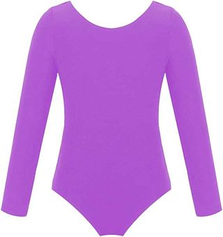 Maillot Básico manga larga tejido Espuma Lila.