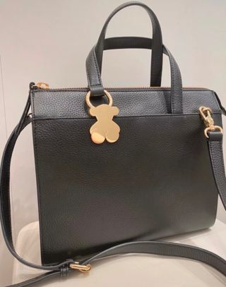 Bolso piel negro tous 