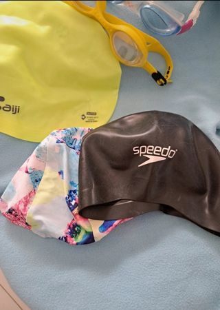 set per nuoto Pullbuoy nabaiji 3 cuffie 2 occhiali