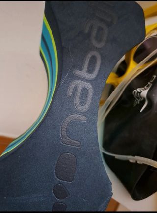 set per nuoto Pullbuoy nabaiji 3 cuffie 2 occhiali