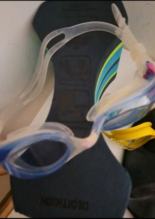 set per nuoto Pullbuoy nabaiji 3 cuffie 2 occhiali