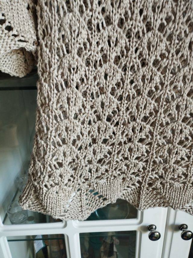 Top sobreprenda crochet