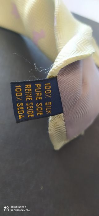 Corbata Seda Natural Richel perritos.