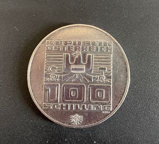 100 schelling  XII Olimpiadi invernali 1976 BB