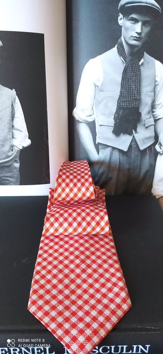 Corbata Seda Natural Richel Collection XXI Vichy n