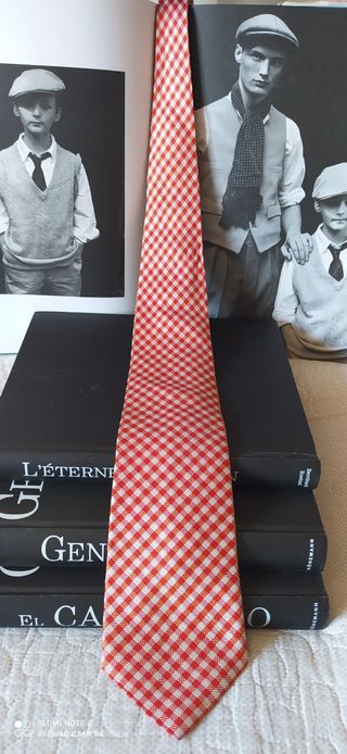 Corbata Seda Natural Richel Collection XXI Vichy n