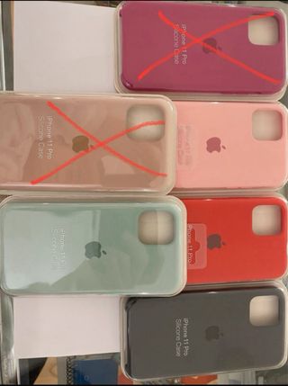 Funda iPhone 11 Pro de silicona