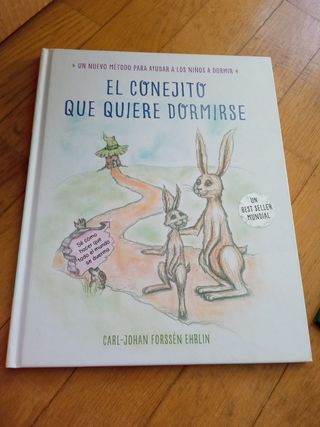 libro cuento el conejito que quiere dormirse