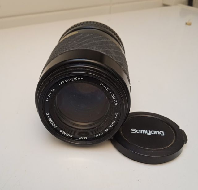 Objetivo SAMYANG 70/210 For Minolta