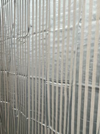 Cortina trenvillas azul