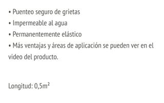 Cristalgrip banda impermeabilizante