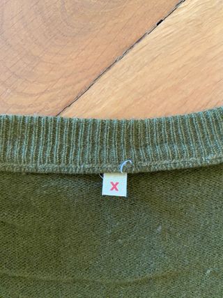 CHALECO DE PUNTO VERDE