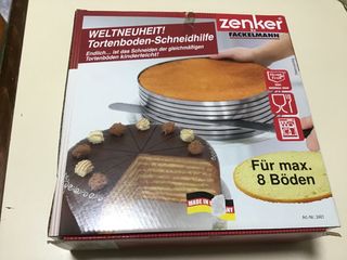 Molde para cortar bases de bizcocho nuevo