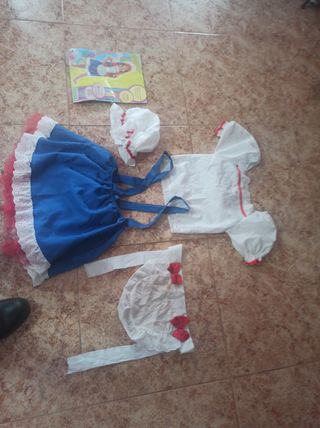 disfraz de muñeca de trapo