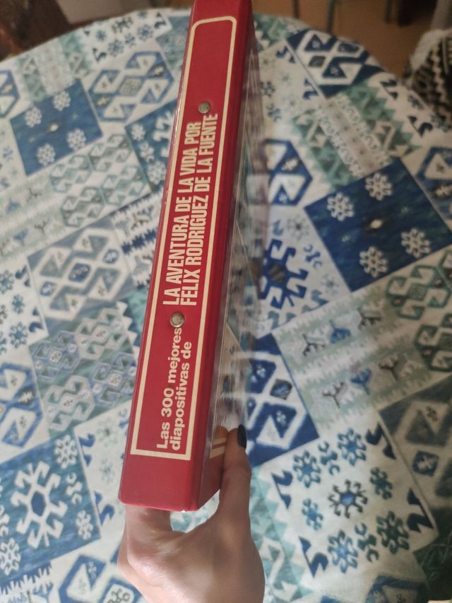 Libro diapositivas Félix Rodríguez de la Fuente