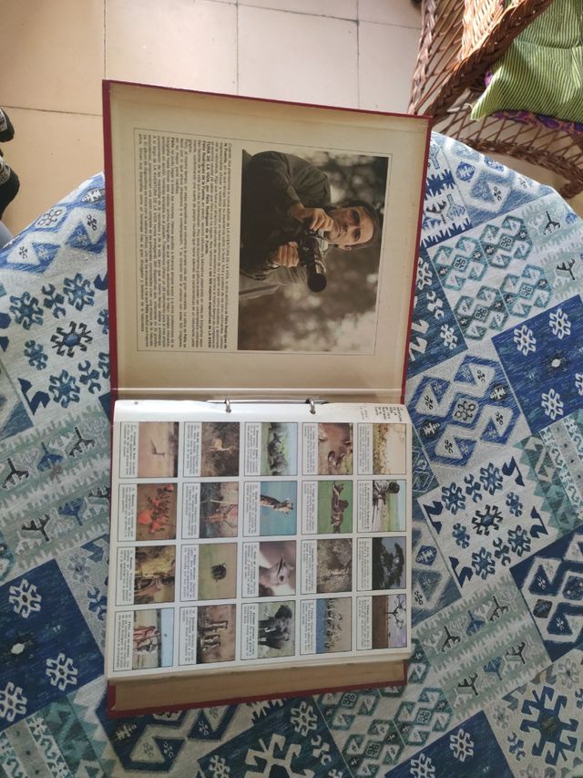 Libro diapositivas Félix Rodríguez de la Fuente