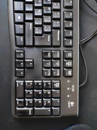 teclado con cable