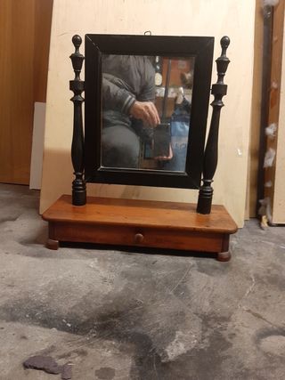specchio pettinoire vintage
