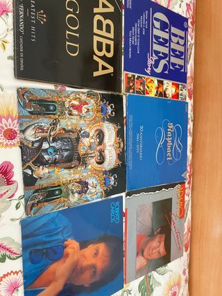 Tocadiscos kenwood con vinilos 