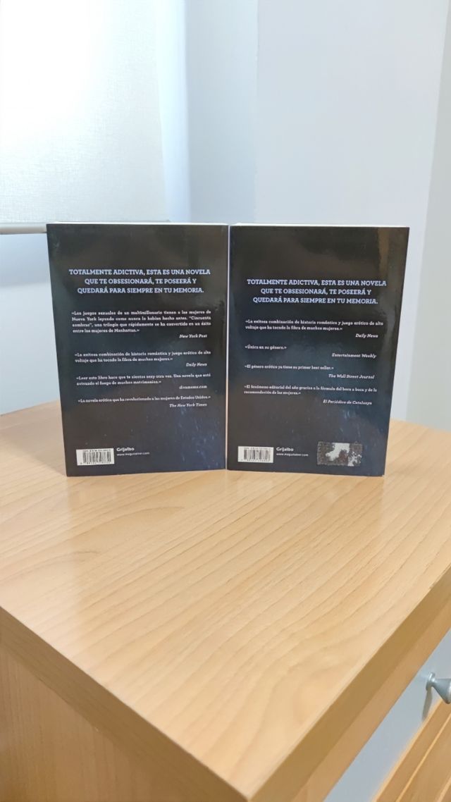 libros Cincuenta Sombras de Grey