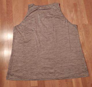 Camiseta de tirante gris - 2XL - Shein