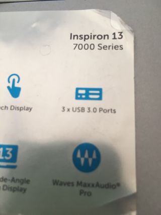 Scheda madre Dell Inspiron 13 7000 i5-6200U