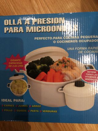 Olla a presión para microondas 