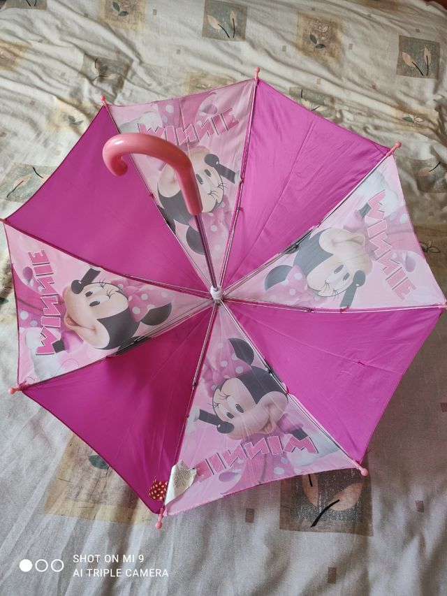 paraguas para niños de peppa pig y minnie