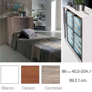 Mueble cama plegable. Moderno y versatil