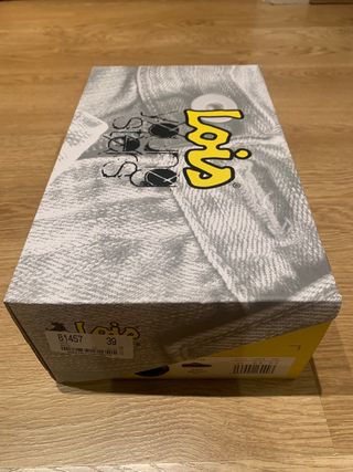 ZAPATOS PARA NIÑO MARCA LOIS AZUL MARINO TALLA 39