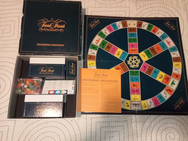 Trivial Pursuit Juego Magistral Edicion Genus 1984