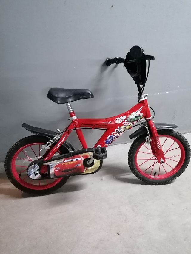 Bicicleta Rayo McQueen 