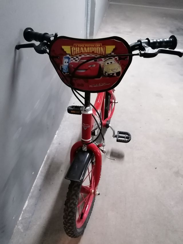 Bicicleta Rayo McQueen 