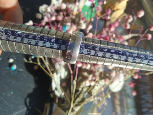 Anillo de plata mixta