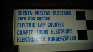 Cuentavueltas scalextric