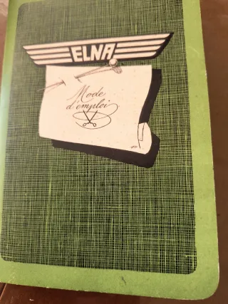 MAQUINA DE COSER ELNA 1942