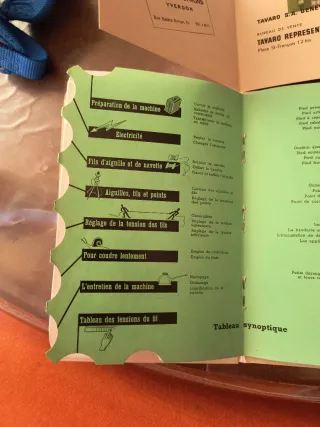 MAQUINA DE COSER ELNA 1942