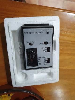 Medidor acústico Monacor sm-3 audio vintage