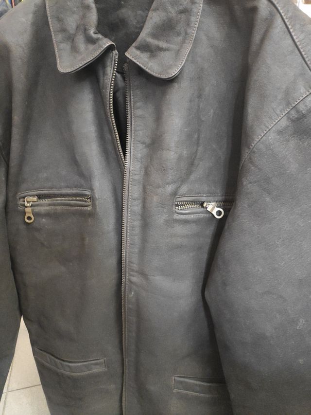 Chaqueta de cuero Coca-Cola